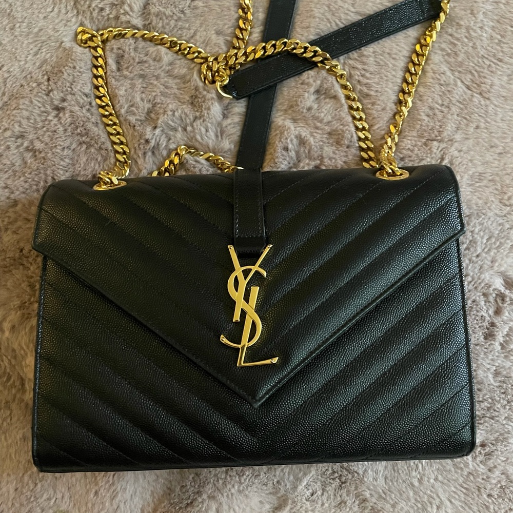YSL medium envelope bag